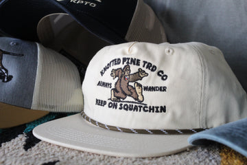 Keep on Squatchin’ - Rope Hat - Ivory