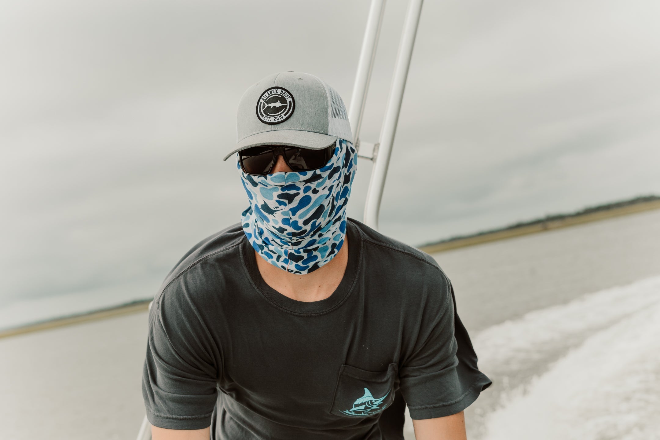 Aqua Camo Neck Gaiter – Knotted Pine Trading Co.