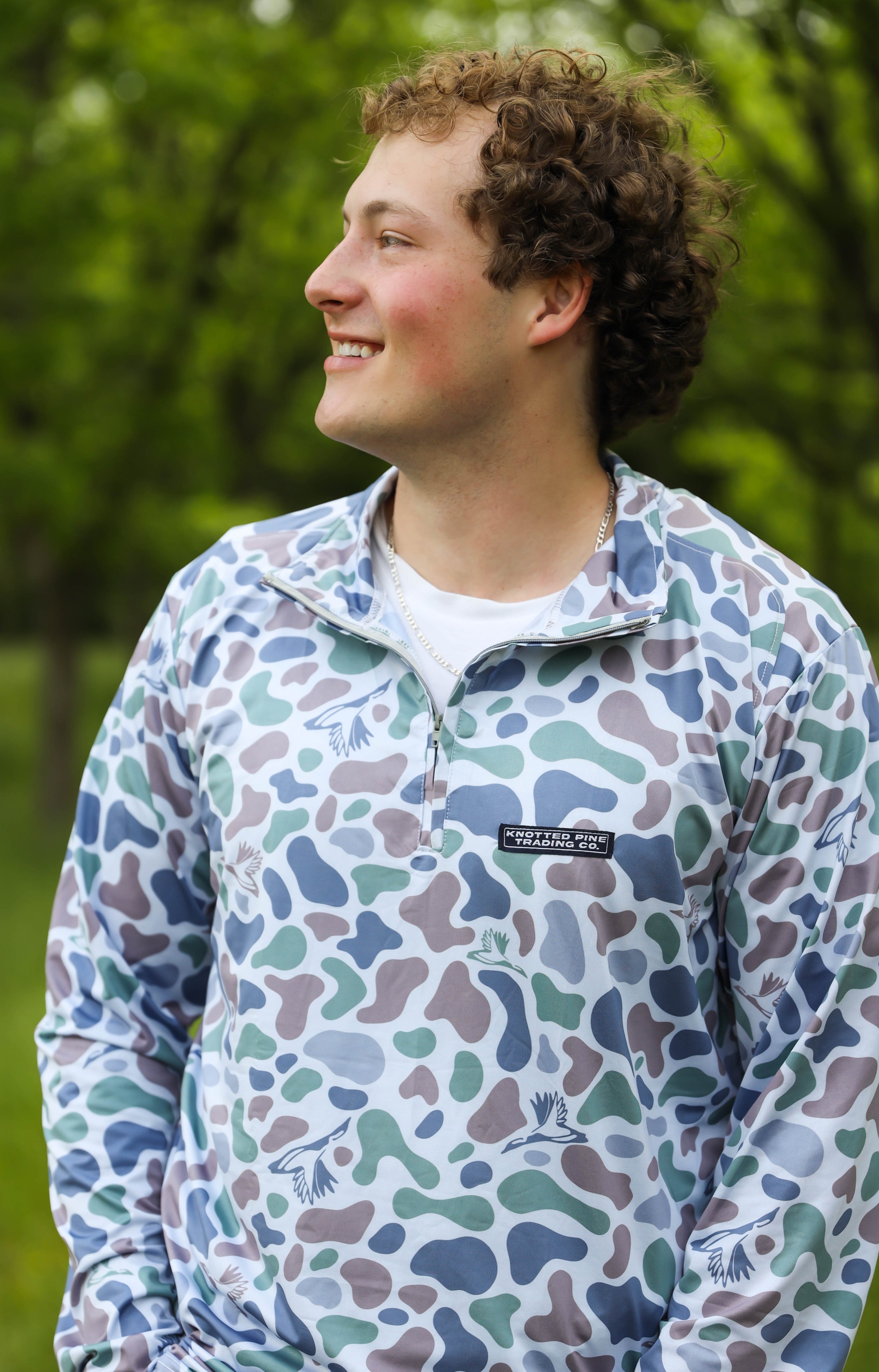 Migration - Quarter Zip Pullover – Knotted Pine Trading Co.