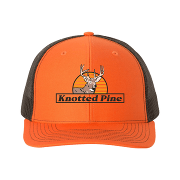 Buck - Trucker Hat -Orange/Black