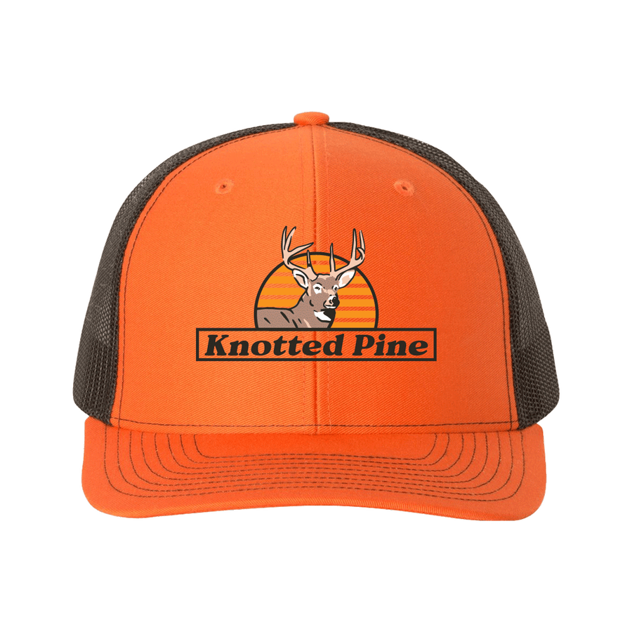 Buck - Trucker Hat -Orange/Black