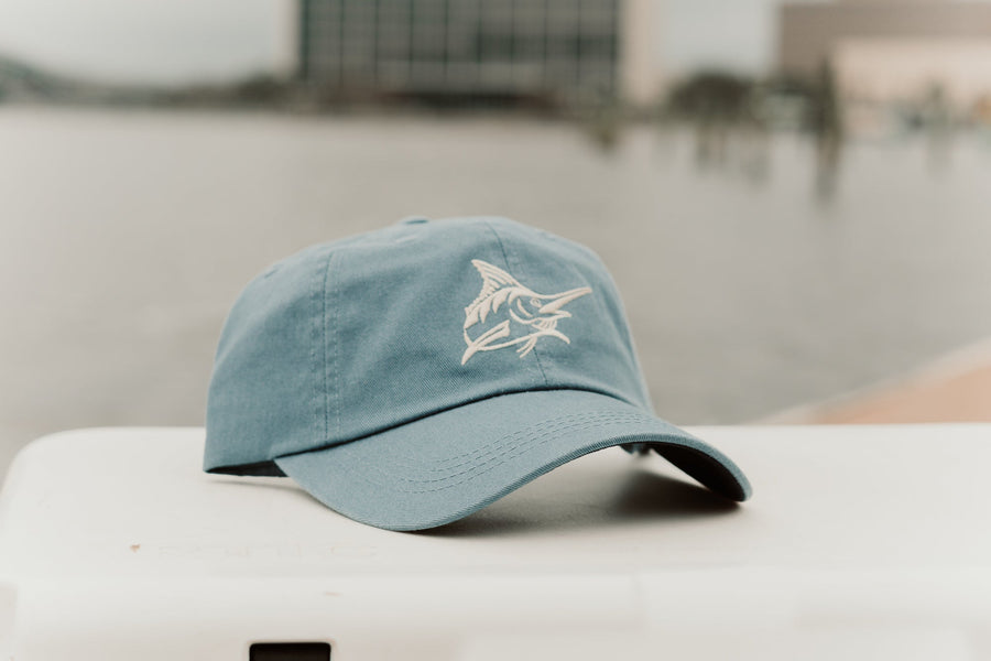 Coastal Blue Twill AD Hat - Atlantic Drift