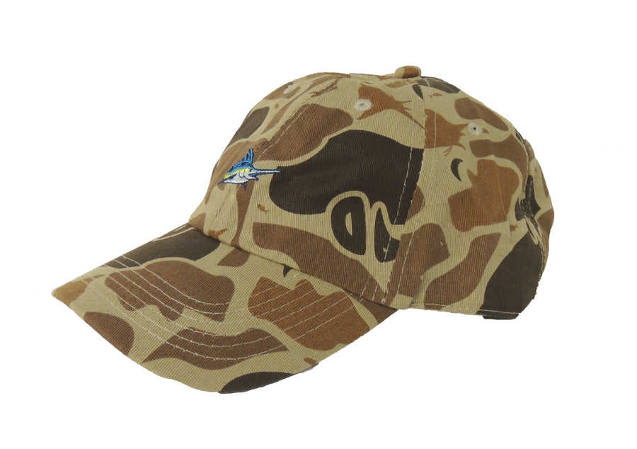 Mini Marlin Camo Hat - LoPro - Atlantic Drift