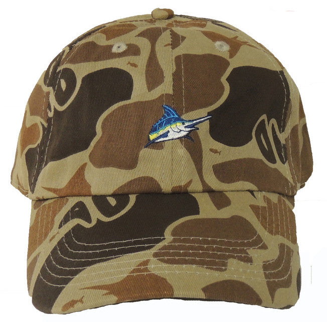 Mini Marlin Camo Hat - LoPro - Atlantic Drift