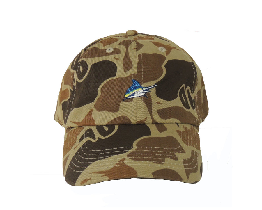 Mini Marlin Camo Hat - LoPro - Atlantic Drift