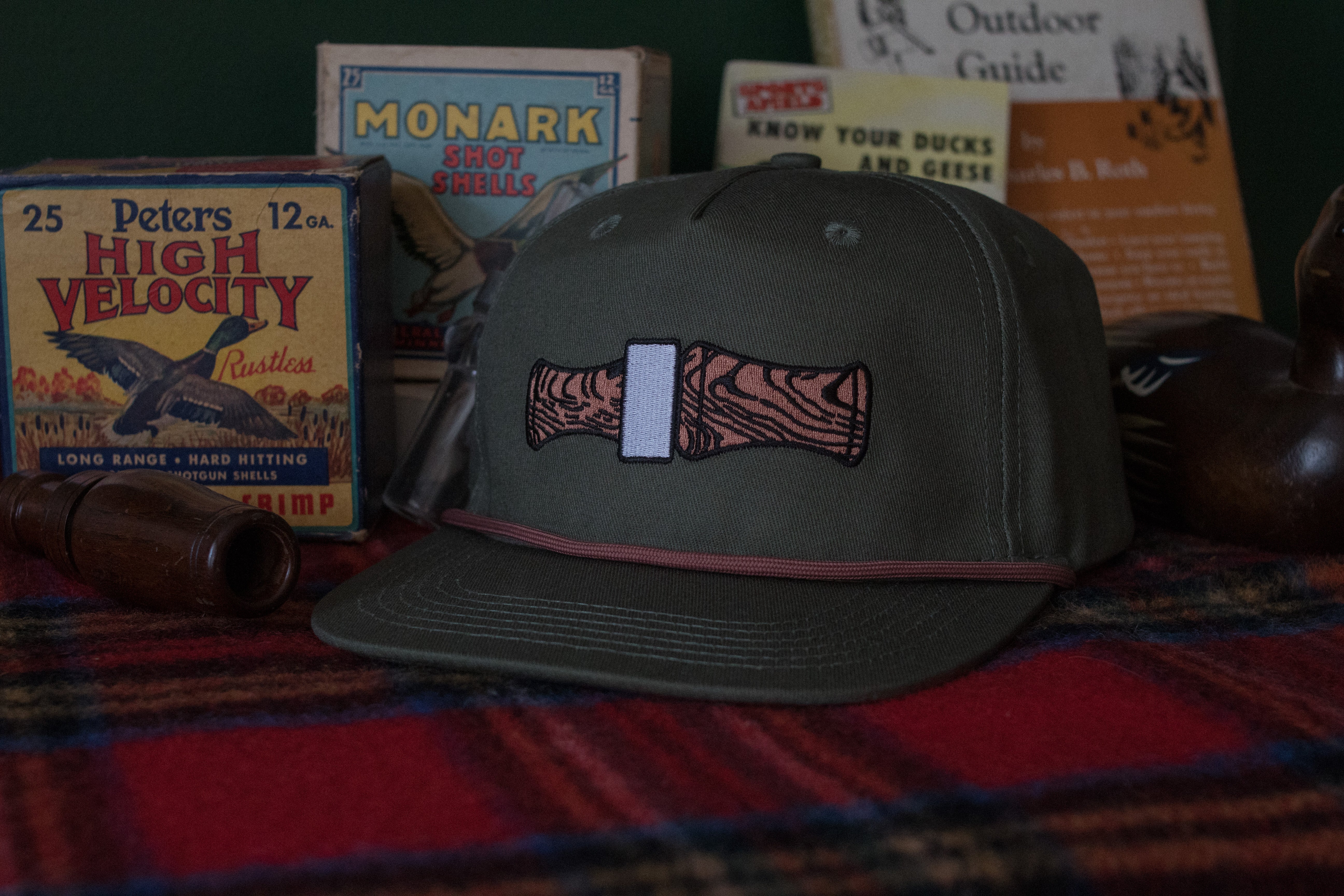 Duck Call - Rope Hat - Olive – Knotted Pine Trading Co.