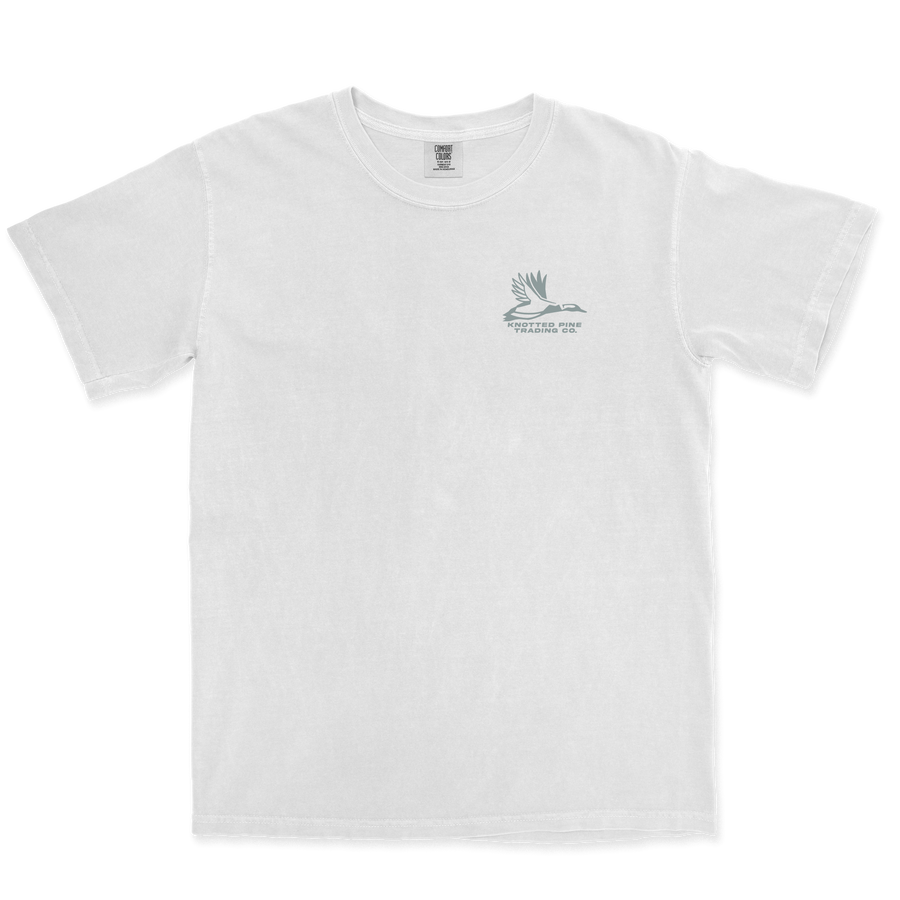 Snow Camo Logo - White