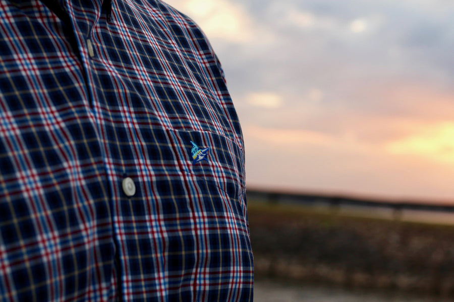 Buxton Button Down - Liberty - Atlantic Drift