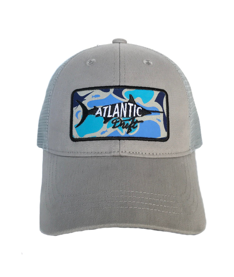 Old Blue Patch Mesh Back - Atlantic Drift