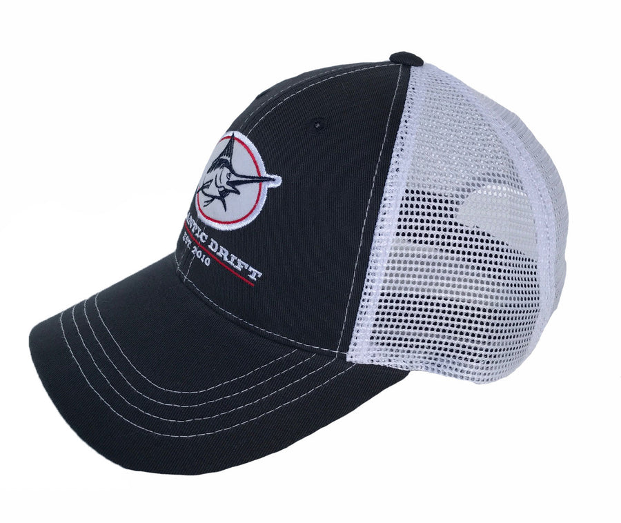 Outlaw Mesh-Back Hat - Navy/White - Atlantic Drift