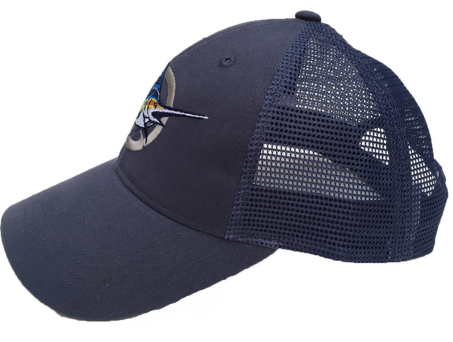 Midnight Marlin Mesh Back - Atlantic Drift