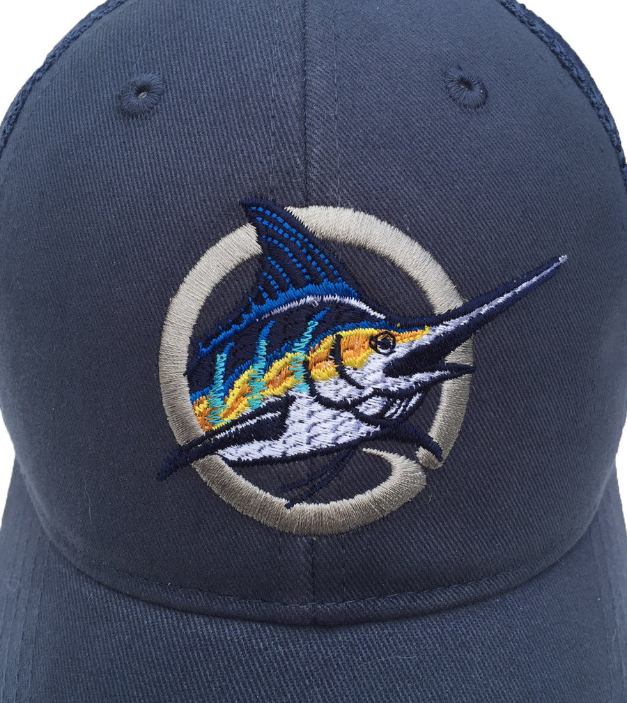 Midnight Marlin Mesh Back - Atlantic Drift