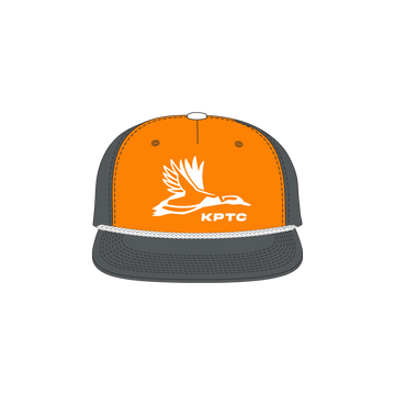 The Rocky Top - Rope Hat - Orange/Grey
