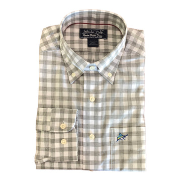 Buxton Button Down - Oyster - Atlantic Drift