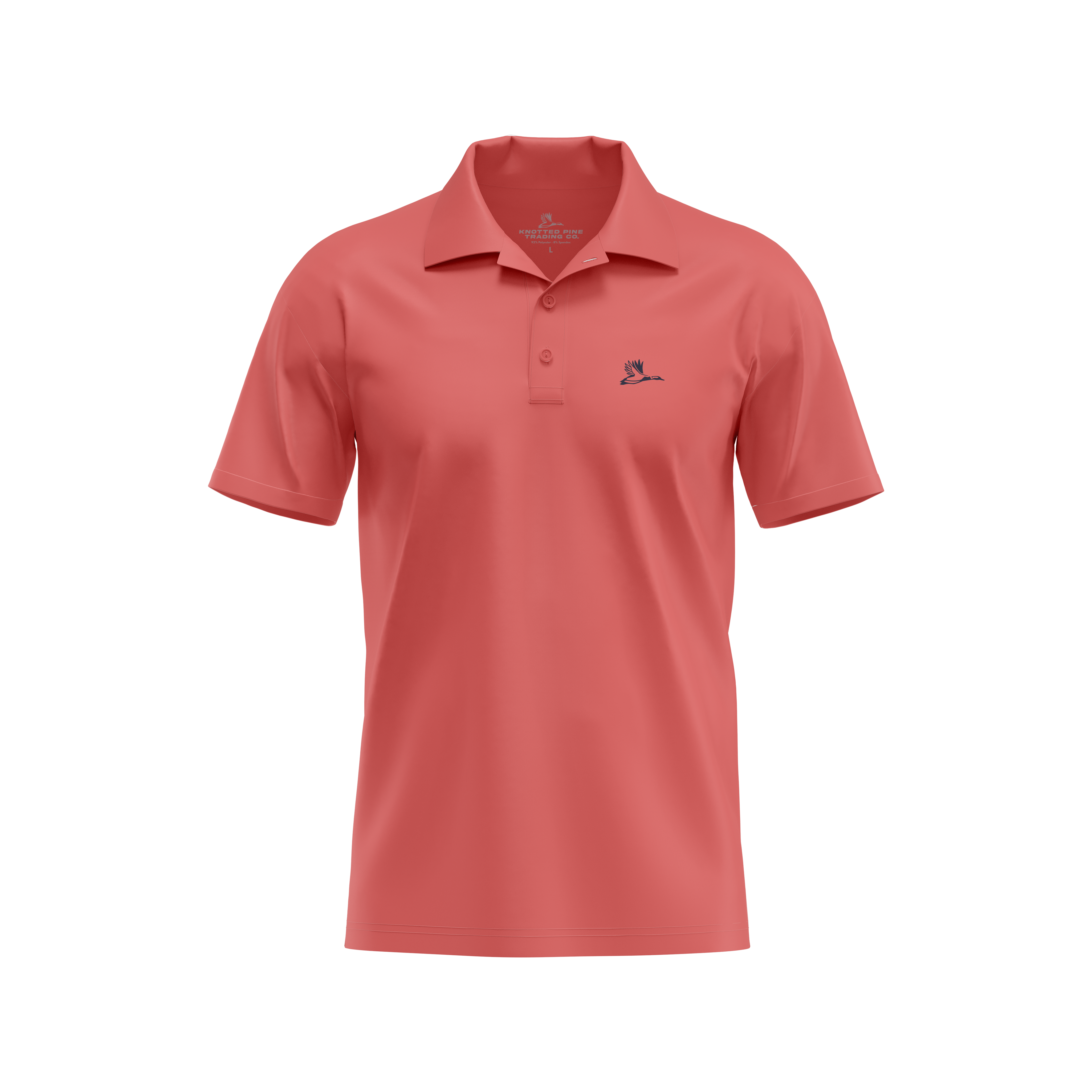 Sunday Polo - Salmon – Knotted Pine Trading Co.