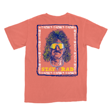 Stay Rad - Bright Salmon