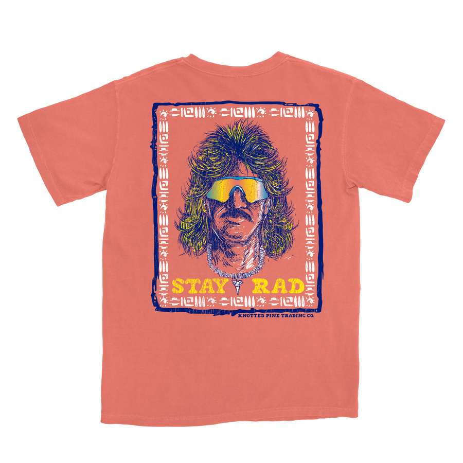 Stay Rad - Bright Salmon