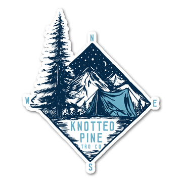 Compass Tent Decal