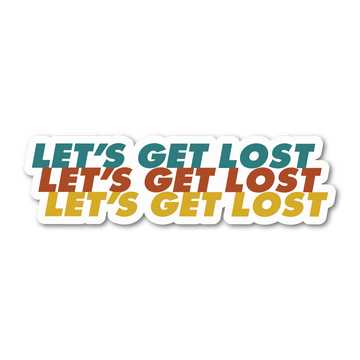 Let's Get Lost Decal