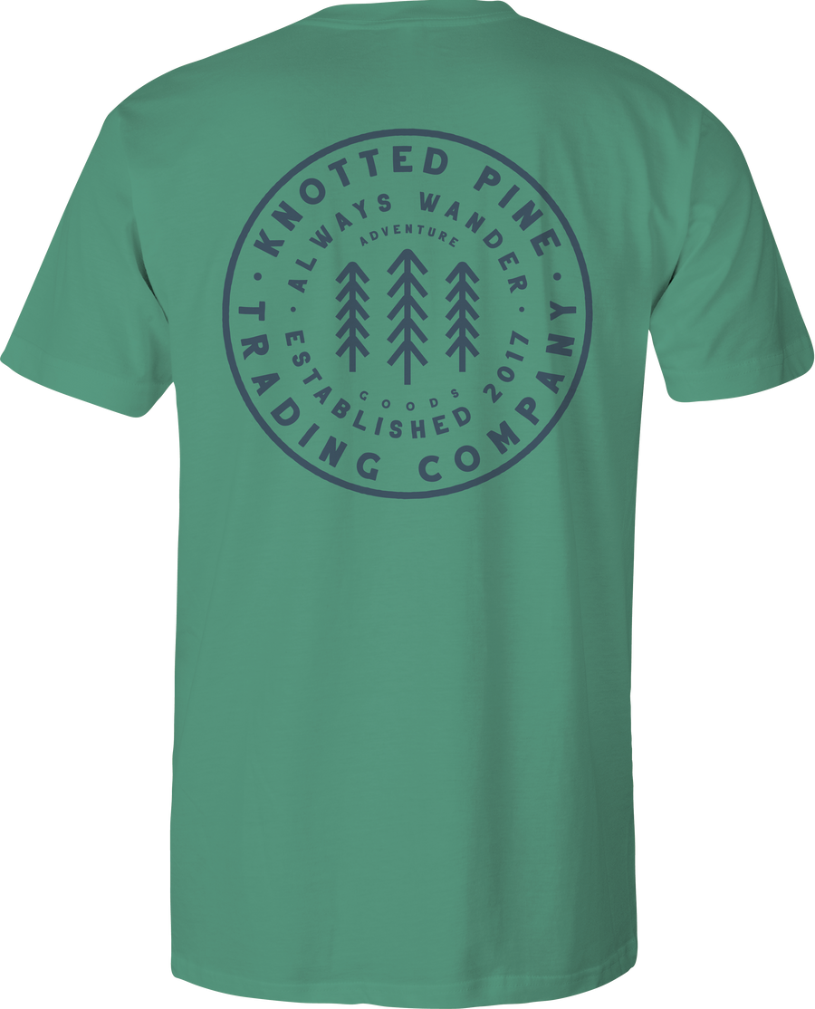 Youth - Word Patch Short Sleeve - Island Green